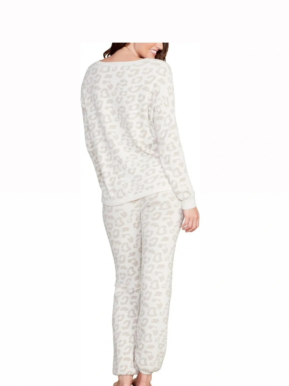 Barefoot Dreams CozyChic Ultra Lite Slouchy Barefoot In The Wild Pullover Size S